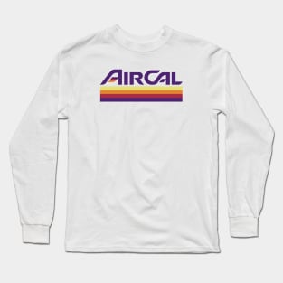 Air Cal - Retro Airline 1985 Long Sleeve T-Shirt